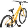 image:imageRetrospec Dart 20 amp 24 Inch Kids Bike  7Speed Hybrid Bicycle for Ages 611 with 29in AllSeason Tires amp Shock Absorption  Adjustable Height Youth Bike with VBrakes amp Smooth Gear ShiftingSaffron