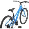 image:imageRetrospec Dart 20 amp 24 Inch Kids Bike  7Speed Hybrid Bicycle for Ages 611 with 29in AllSeason Tires amp Shock Absorption  Adjustable Height Youth Bike with VBrakes amp Smooth Gear ShiftingBlue Tang