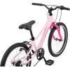 image:imageRetrospec Dart 20 amp 24 Inch Kids Bike  7Speed Hybrid Bicycle for Ages 611 with 29in AllSeason Tires amp Shock Absorption  Adjustable Height Youth Bike with VBrakes amp Smooth Gear ShiftingWild Berry