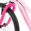 image:imageRetrospec Dart 20 amp 24 Inch Kids Bike  7Speed Hybrid Bicycle for Ages 611 with 29in AllSeason Tires amp Shock Absorption  Adjustable Height Youth Bike with VBrakes amp Smooth Gear ShiftingWild Berry