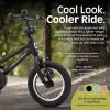 image:imageRetrospec Koda Plus Kids Bike for Boys amp Girls Ages 23 Years  12 Childrens Bicycle Adjustable Seat amp Handlebars Removable Training Wheels Front Hand Brakes Rear Coaster Brake amp Safety BellMatte Black
