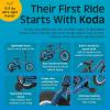 image:imageRetrospec Koda Plus Kids Bike for Boys amp Girls Ages 23 Years  12 Childrens Bicycle Adjustable Seat amp Handlebars Removable Training Wheels Front Hand Brakes Rear Coaster Brake amp Safety BellBlue Bolt