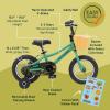 image:imageRetrospec Koda Plus Kids Bike for Boys amp Girls Ages 23 Years  12 Childrens Bicycle Adjustable Seat amp Handlebars Removable Training Wheels Front Hand Brakes Rear Coaster Brake amp Safety BellMantis