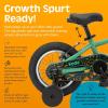 image:imageRetrospec Koda Plus Kids Bike for Boys amp Girls Ages 23 Years  12 Childrens Bicycle Adjustable Seat amp Handlebars Removable Training Wheels Front Hand Brakes Rear Coaster Brake amp Safety BellMantis