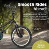 image:imageRetrospec Koda Plus Kids Bike for Boys amp Girls Ages 46 Years  16 Childrens Bicycle Adjustable Seat amp HandlebarsBlack Neon