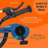 image:imageRetrospec Koda Plus Kids Bike for Boys amp Girls Ages 46 Years  16 Childrens Bicycle Adjustable Seat amp HandlebarsBlue Bolt