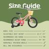 image:imageRetrospec Koda Plus Kids Bike for Boys amp Girls Ages 46 Years  16 Childrens Bicycle Adjustable Seat amp HandlebarsBlush