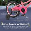 image:imageRetrospec Koda Plus Kids Bike for Boys amp Girls Ages 46 Years  16 Childrens Bicycle Adjustable Seat amp HandlebarsCotton Candy