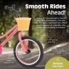 image:imageRetrospec Koda Plus Kids Bike for Boys amp Girls Ages 46 Years  16 Childrens Bicycle Adjustable Seat amp HandlebarsCotton Candy