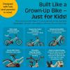 image:imageRetrospec Koda Plus Kids Bike for Boys amp Girls Ages 46 Years  16 Childrens Bicycle Adjustable Seat amp HandlebarsIguana