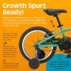 image:imageRetrospec Koda Plus Kids Bike for Boys amp Girls Ages 46 Years  16 Childrens Bicycle Adjustable Seat amp HandlebarsMantis
