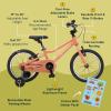 image:imageRetrospec Koda Plus Kids Bike for Boys amp Girls Ages 46 Years  16 Childrens Bicycle Adjustable Seat amp HandlebarsRose