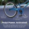 image:imageRetrospec Koda Plus Kids Bike for Boys amp Girls Ages 68 Years  20 Childrens Bicycle Adjustable Seat amp HandlebarsBlue Bolt