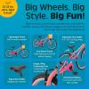 image:imageRetrospec Koda Plus Kids Bike for Boys amp Girls Ages 68 Years  20 Childrens Bicycle Adjustable Seat amp HandlebarsCotton Candy