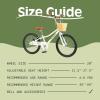 image:imageRetrospec Koda Plus Kids Bike for Boys amp Girls Ages 68 Years  20 Childrens Bicycle Adjustable Seat amp HandlebarsEggshell