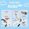 image:imageRetrospec Koda Plus Kids Bike for Boys amp Girls Ages 68 Years  20 Childrens Bicycle Adjustable Seat amp HandlebarsEggshell