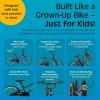 image:imageRetrospec Koda Plus Kids Bike for Boys amp Girls Ages 68 Years  20 Childrens Bicycle Adjustable Seat amp HandlebarsMatte Black