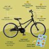 image:imageRetrospec Koda Plus Kids Bike for Boys amp Girls Ages 68 Years  20 Childrens Bicycle Adjustable Seat amp HandlebarsMatte Black