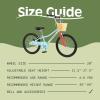 image:imageRetrospec Koda Plus Kids Bike for Boys amp Girls Ages 68 Years  20 Childrens Bicycle Adjustable Seat amp HandlebarsStarfish