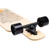 image:imageRetrospec Rift DropThrough Longboard Skateboard Complete Canadian Maple Wood Cruiser wDropThrough Trucks for Commuting Cruising Carving amp Downhill RidingTangerine Wave
