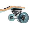 image:imageRetrospec Tidal Drop Down Longboard  41 Extra Wide Stable Deck 9Ply Canadian Maple ABEC9 Bearings 85A PU Wheels Reverse Kingpin Trucks for Cruising amp DownhillAqua Edge