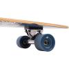 image:imageRetrospec Zed Pintail amp Cruiser Longboard Adult Skateboard  44in Bamboo amp Canadian Maple Deck with ABEC7 Bearings 70mm PU Wheels for Commuting amp CarvingNavy Paisley