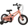 image:imageRetrospec Koda Plus Kids Bike for Boys amp Girls Ages 23 Years  12 Childrens Bicycle Adjustable Seat amp Handlebars Removable Training Wheels Front Hand Brakes Rear Coaster Brake amp Safety BellRose