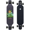 image:imageRetrospec Rift DropThrough Longboard Skateboard Complete Canadian Maple Wood Cruiser wDropThrough Trucks for Commuting Cruising Carving amp Downhill RidingFlytrap