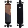 image:imageRetrospec Tidal Drop Down Longboard  41 Extra Wide Stable Deck 9Ply Canadian Maple ABEC9 Bearings 85A PU Wheels Reverse Kingpin Trucks for Cruising amp DownhillBlack Edge