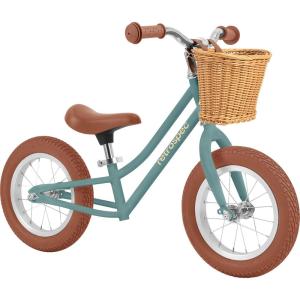 image:imageRetrospec Baby Beaumont Kids Balance Bike for Toddlers No Pedals Cushioning Air Filled Tires for Boys and Girls Ages 18 Months  3 Years with Adjustable Seat HeightClover