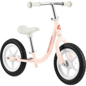 image:imageRetrospec Cub Toddler Balance Bike for Ages 18 Months  3 Years  12in NoPedal Beginner Bicycle with Adjustable Seat PunctureProof Tires amp Safe Low Frame DesignBlush