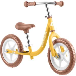 image:imageRetrospec Cub Toddler Balance Bike for Ages 18 Months  3 Years  12in NoPedal Beginner Bicycle with Adjustable Seat PunctureProof Tires amp Safe Low Frame DesignSunflower