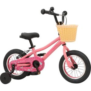 image:imageRetrospec Koda Plus Kids Bike for Boys amp Girls Ages 23 Years  12 Childrens Bicycle Adjustable Seat amp Handlebars Removable Training Wheels Front Hand Brakes Rear Coaster Brake amp Safety BellCotton Candy