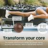 image:imageCore Weighted Medicine Ball 4 6 8 10 12 14 16 20 25 30 lbs Soft Touch Vegan Leather with Sturdy Grip for Strength Training Recovery Balance Exercises and Other FullBody WorkoutsBrown