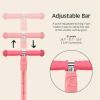 image:imageRetrospec Chipmunk Plus Kids Kick Scooter 3 Years  Height Adjustable 3 Wheel Scooters  Learn to Steer Foldable Seat LED Lights amp NoSlip DeckBubblegum