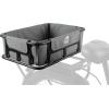 image:imageRetrospec EverythingBin HeavyDuty Steel eBike Rear Basket with WaterResistant Liner  Large Capacity Cargo Carrier for Electric Bikes 13x18x57With Liner