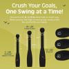 image:imageRetrospec Grip Steel Club Strength Training Rehabilitation Stretching Conditioning and Rotational Training  5 10 15lb Options for Women amp MenMatte Black