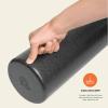 image:imageRetrospec Relief Foam Roller 18 amp 36 HighDensity EPP Extra Firm Round Foam Roller for Exercise Massage Yoga Pilates and Post Workout Muscle RecoveryBlack