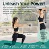 image:imageRetrospec Revolve Steel Macebell for Strength Training Rehabilitation Stretching Conditioning and Rotational Training  5 7 10 15 20 30lb Options for Women amp MenMatte Black