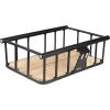 image:imageRetrospec Tote amp Tote Plus Ebike Basket Lightweight Aluminum Front Basket for Electric BikesBlack