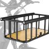 image:imageRetrospec Tote amp Tote Plus Ebike Basket Lightweight Aluminum Front Basket for Electric BikesMatte Black
