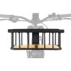 image:imageRetrospec Tote amp Tote Plus Ebike Basket Lightweight Aluminum Front Basket for Electric BikesMatte Black