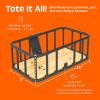 image:imageRetrospec Tote amp Tote Plus Ebike Basket Lightweight Aluminum Front Basket for Electric BikesMatte Black