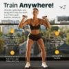 image:imageRetrospec Train Resistance Bands Set for Working Out  5 Stackable Bands Handles amp Door Anchor  Portable Fitness Equipment for Physical Therapy amp Yoga Includes Carry BagSmoothie