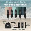 image:imageRetrospec Train Resistance Bands Set for Working Out  5 Stackable Bands Handles amp Door Anchor  Portable Fitness Equipment for Physical Therapy amp Yoga Includes Carry BagSmoothie