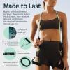 image:imageRetrospec Train Resistance Bands Set for Working Out  5 Stackable Bands Handles amp Door Anchor  Portable Fitness Equipment for Physical Therapy amp Yoga Includes Carry BagUndertow