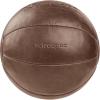 image:imageCore Weighted Medicine Ball 4 6 8 10 12 14 16 20 25 30 lbs Soft Touch Vegan Leather with Sturdy Grip for Strength Training Recovery Balance Exercises and Other FullBody WorkoutsBrown