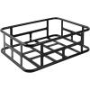 image:imageRetrospec EverythingBin HeavyDuty Steel eBike Rear Basket with WaterResistant Liner  Large Capacity Cargo Carrier for Electric Bikes 13x18x57No Liner
