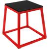 image:imageRetrospec Leap Plyo Box Jump Platforms for Home Gym Plyometric Jumping Strength Training amp Jump Box Exercise 12 18 24 30 and Full Set for Men and WomenRed