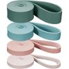 image:imageRetrospec Lift Resistance Pull Up Assistance Band Set for Working Out Home Fitness Toning Stretching Physical Therapy Muscle Training amp Exercise  Lightweight amp Portable for Men amp WomenSmoothie